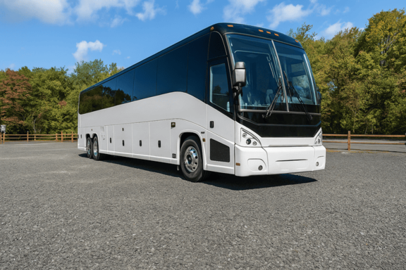 Midland Shuttle Bus Rentals 56 Passenger Shuttle Bus