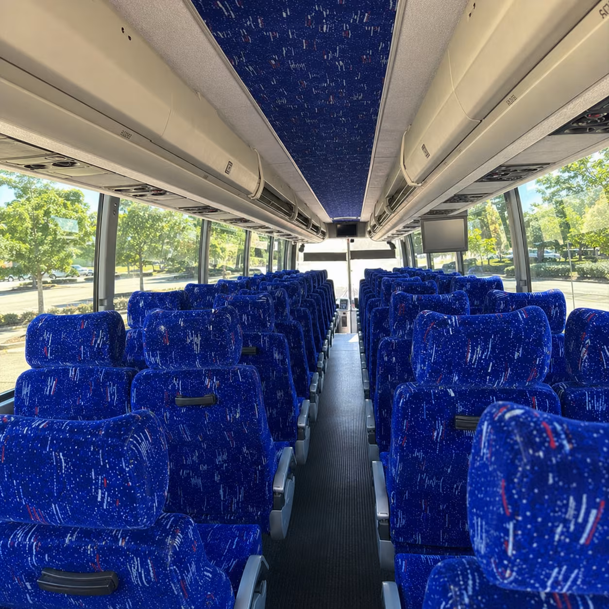 midland charter bus interior