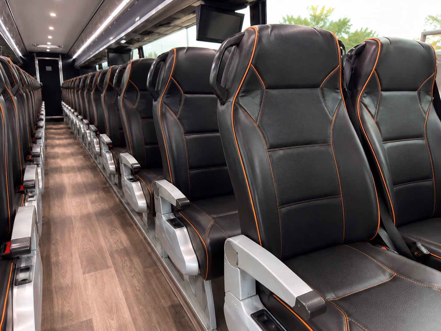 midland construction and film crew shuttle buses