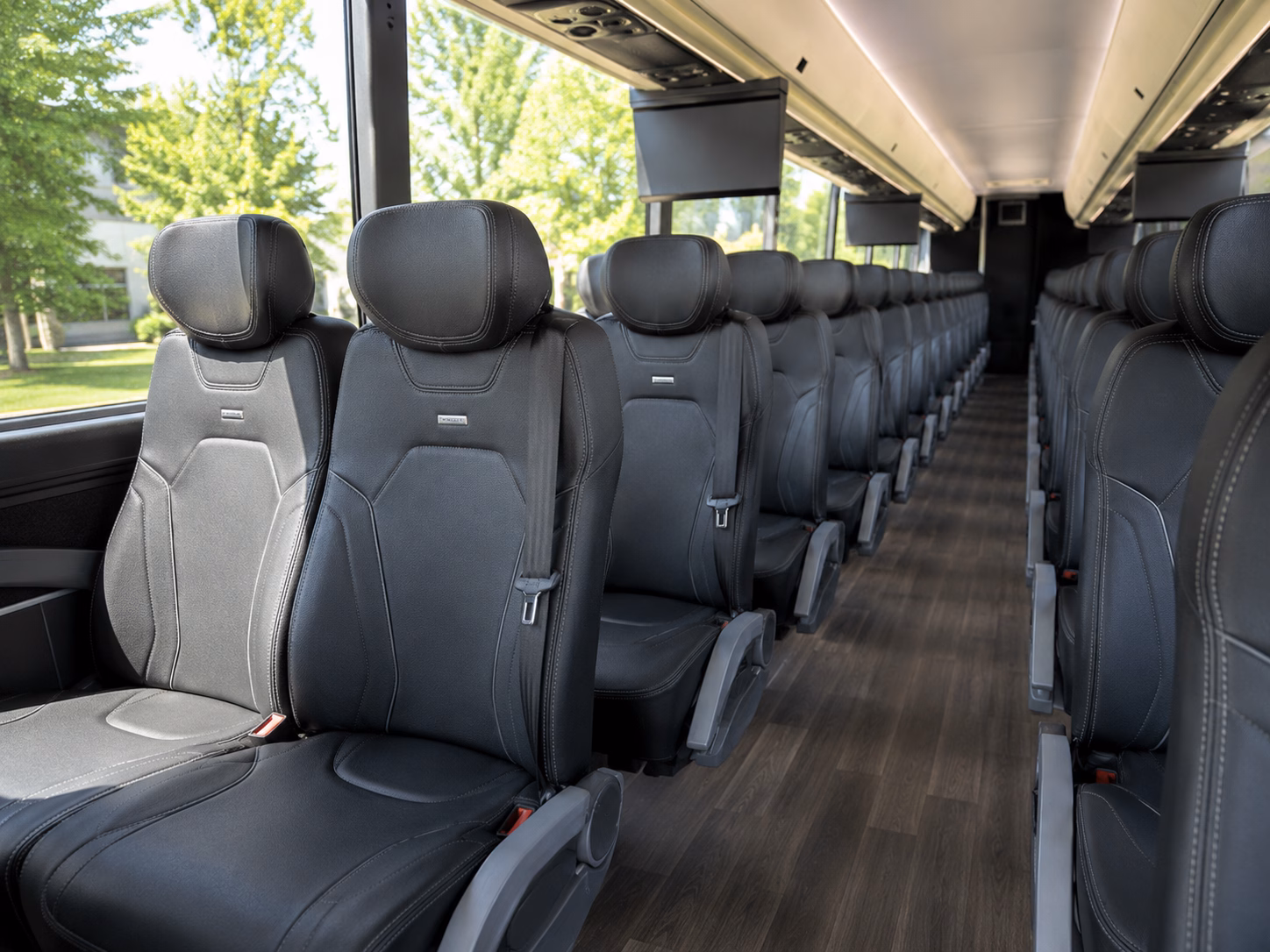 student athlete band and academic competition charter buses